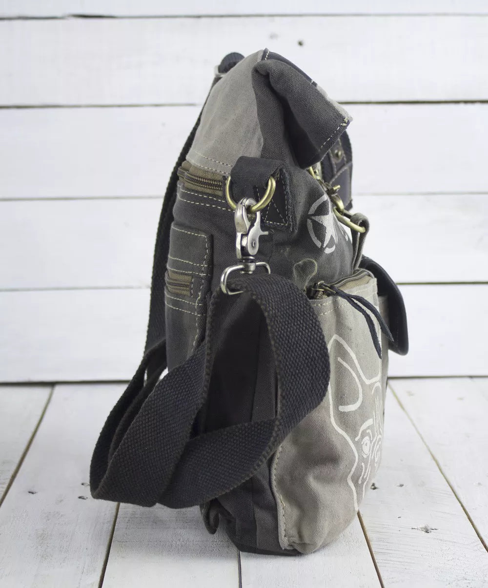 Sunsa Canvas Tasche - Hund