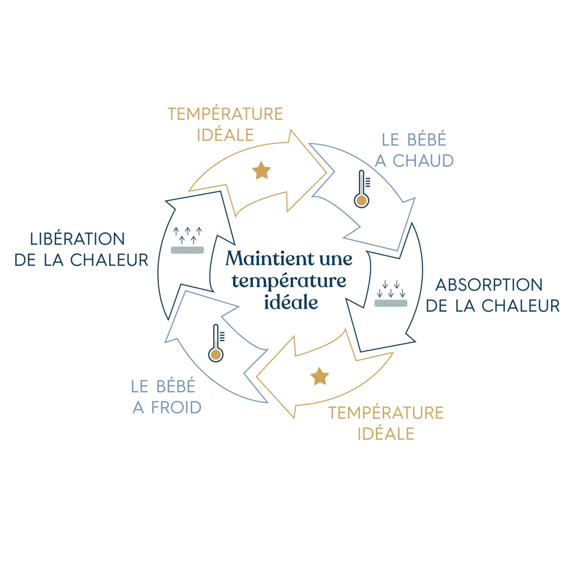 HALO SleepSack Swaddle "IdealTemp" 3-6 Monate