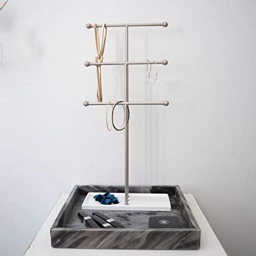 Adorist Marmortablett dunkelgrau quadratisch 30x30cm