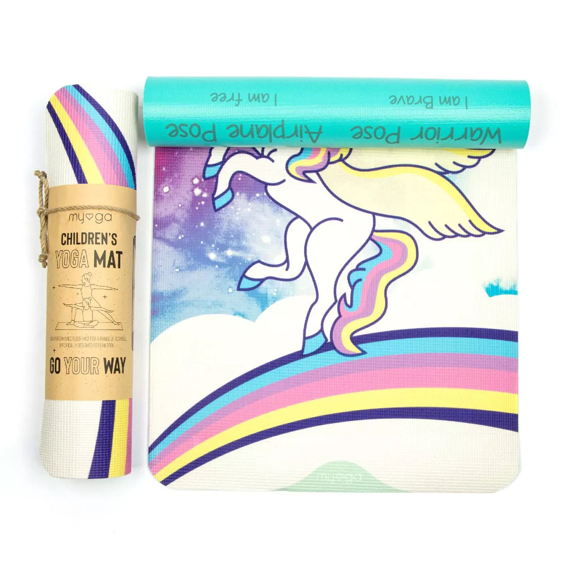 Myga Kinder-Yogamatte - Jurassic Jungle