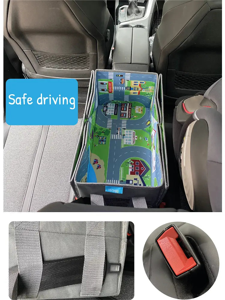 HECKBO 4-in-1 Organizer Spielmatte Box