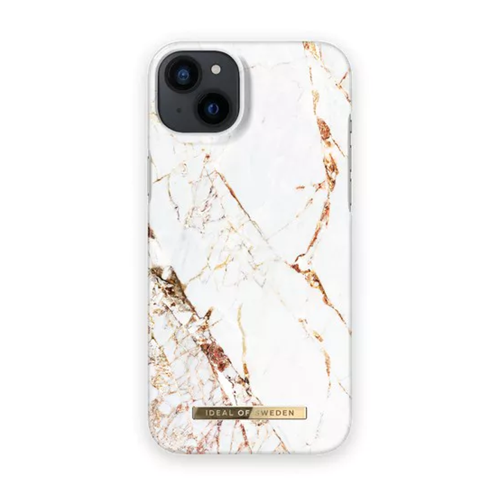 IDEAL OF SWEDEN Handyhülle - Carrara Gold iPhone 14 Plus