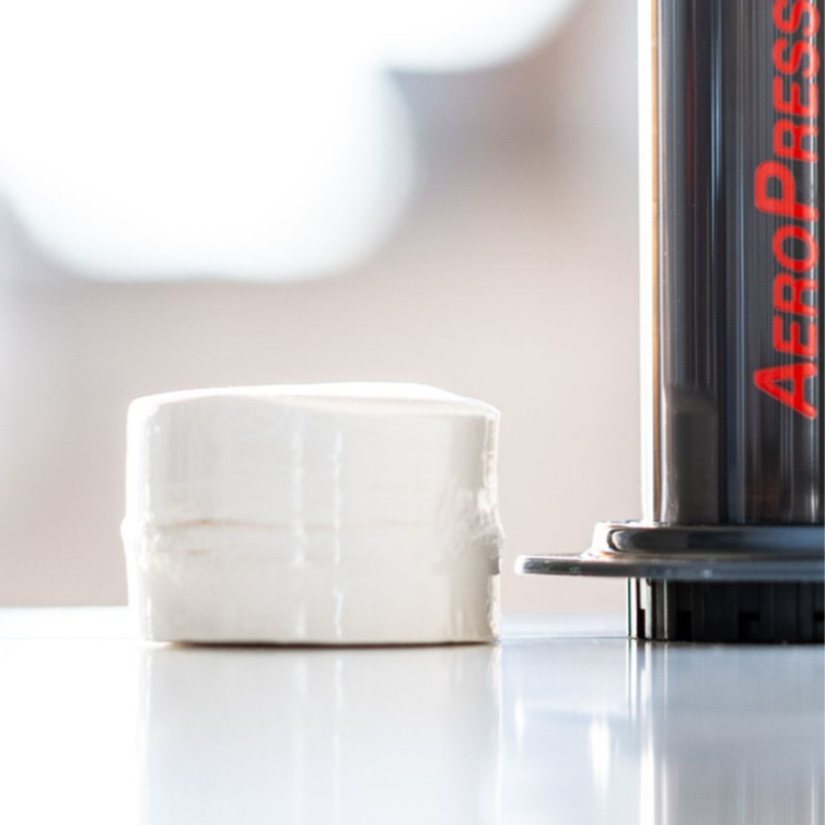 AeroPress Papier-Mikrofilter 350 Stück - Standard Weiß