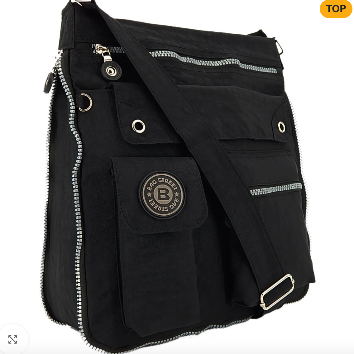 Bag Street Handtasche - schwarz