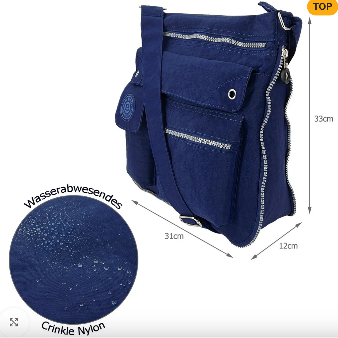 Bag Street Handtasche - Marineblau