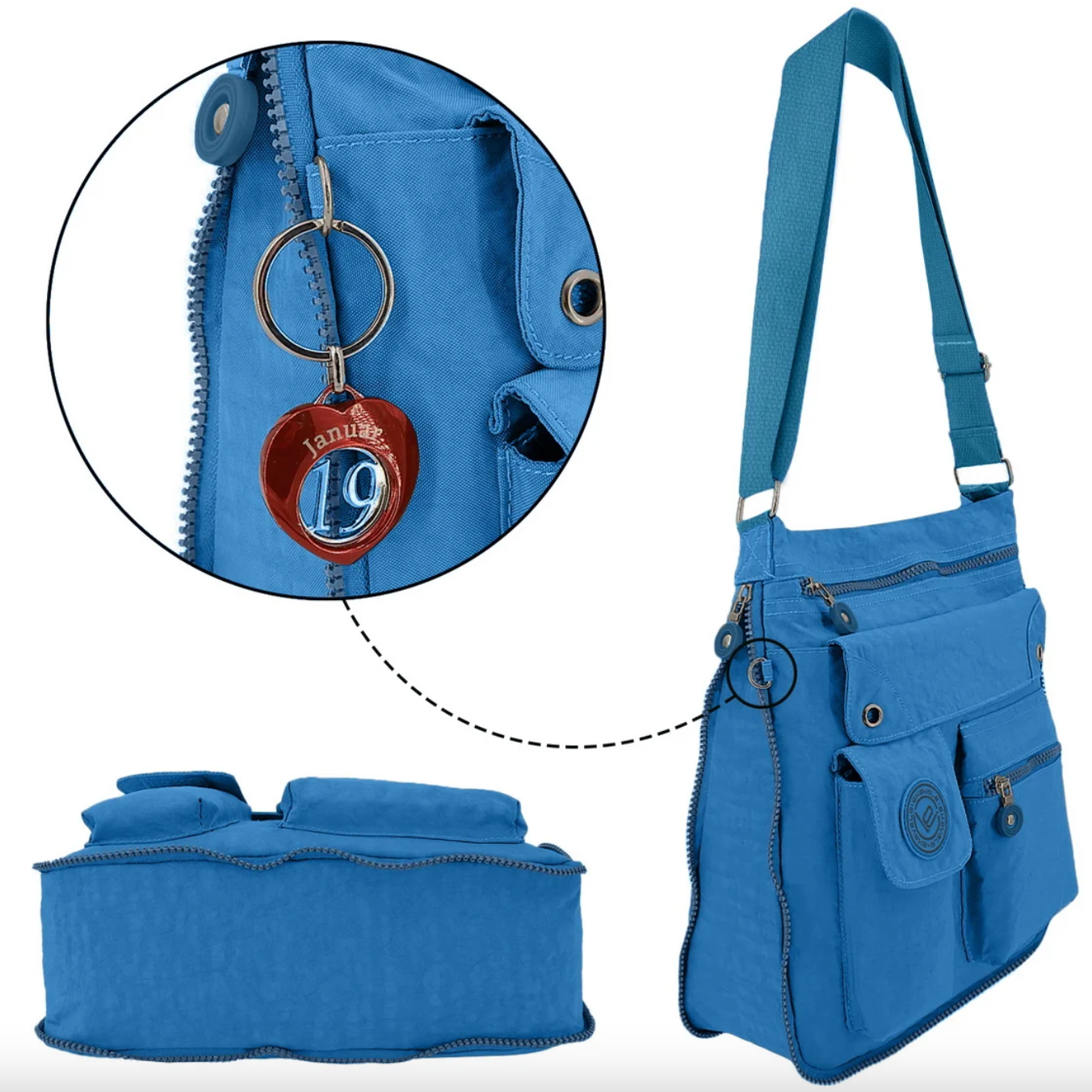 Bag Street Handtasche-Royalblau