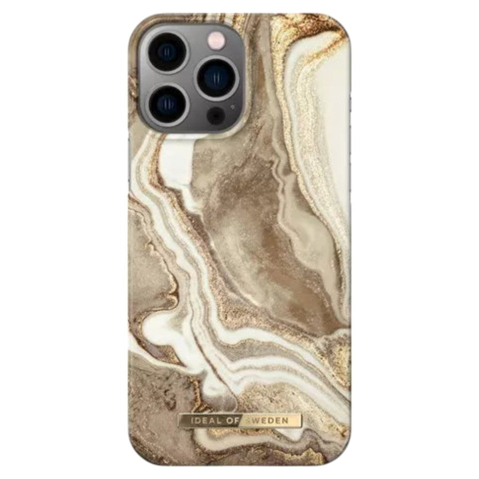 IDEAL OF SWEDEN Handyhülle - Golden Sand Marb - iPhone 12&13 Pro Max