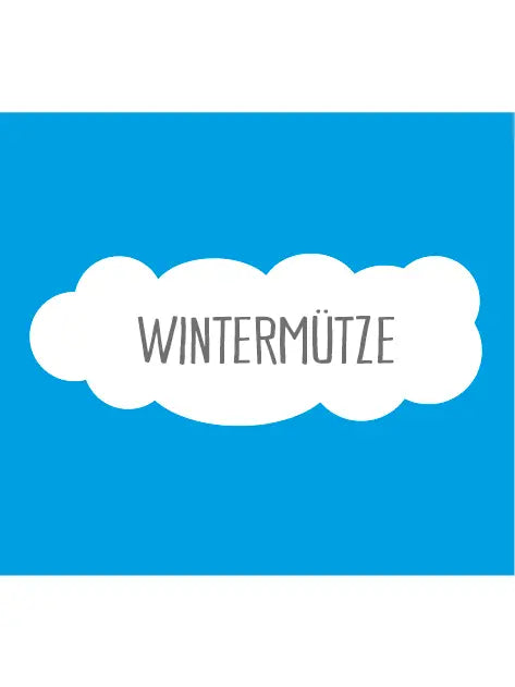 HECKBO Mütze & Schal Set Austronaut mit Vließ 2-6 Jahre