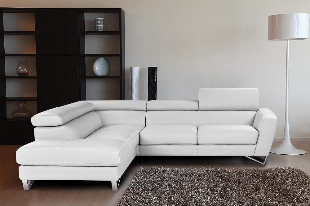 Handwerklich Ledersektionalsofa